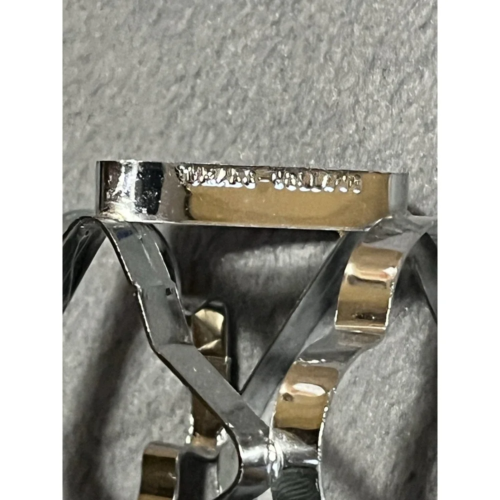 ANTIQUE VTG Rowoco 1982 METAL‎ 6-SIDED Shapes COOKIE CUTTER PATTERN BALL